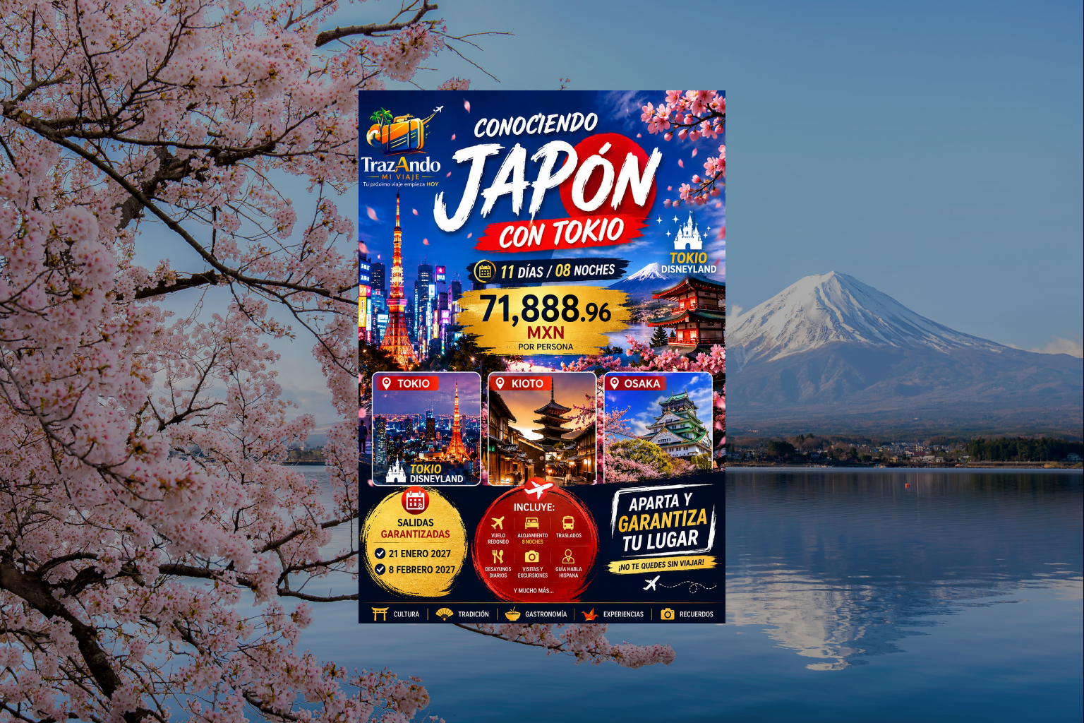 Circuito Conociendo Japón con Tokio (Por Persona)